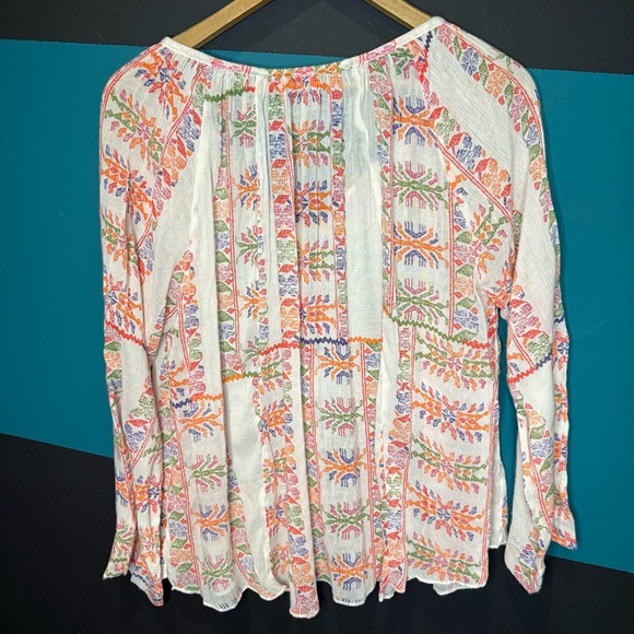 Multicolor Bohemian Women's Top - Picture 5 of 10